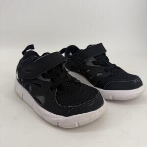Nike Free Shoes Toddler 7C Black Mesh Running Sneaker Boys Sporty Gorpcore